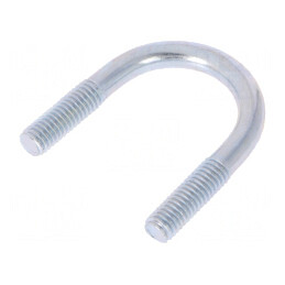Bridă tip "U" oțel zincat 16mm pentru fixare țevi | Electronic-mag.ro | Componente Electronice