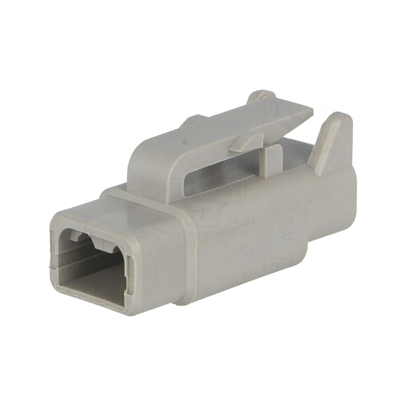 Conector DTM Mamă 2 Pin Gri IP68 | Electronic-mag.ro | Componente Electronice