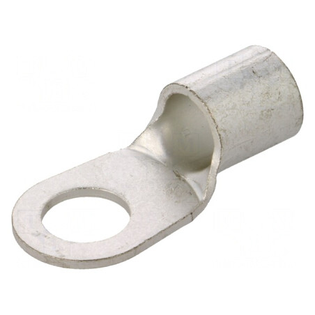 Vârf Inelar M12 35-50mm2 Crimpat Neizolat Cositorit | Electronic-mag.ro | Componente Electronice