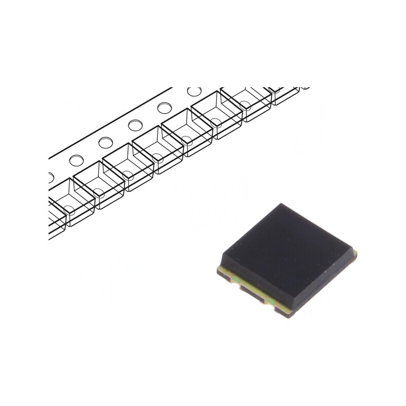 Fotodiodă PIN SMD 940nm Neagră | Electronic-mag.ro | Componente Electronice