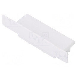 Obturator Alb pentru Profile LED, 2 Bucăți, ABS VARIO30-06 | Electronic-mag.ro | Componente Electronice