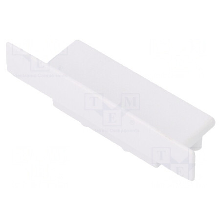 Obturator Alb pentru Profile LED, 2 Bucăți, ABS VARIO30-06 | Electronic-mag.ro | Componente Electronice