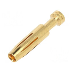 Pin Mamă Crimpat Aurit 0,75mm2 18AWG | Electronic-mag.ro | Componente Electronice
