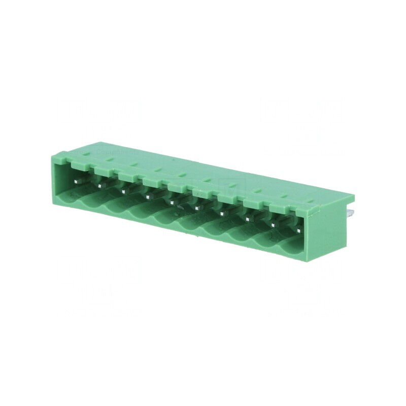 Regletă de Conexiuni Deconectabilă 5mm 10 Piste Drept Soclu | Electronic-mag.ro | Componente Electronice