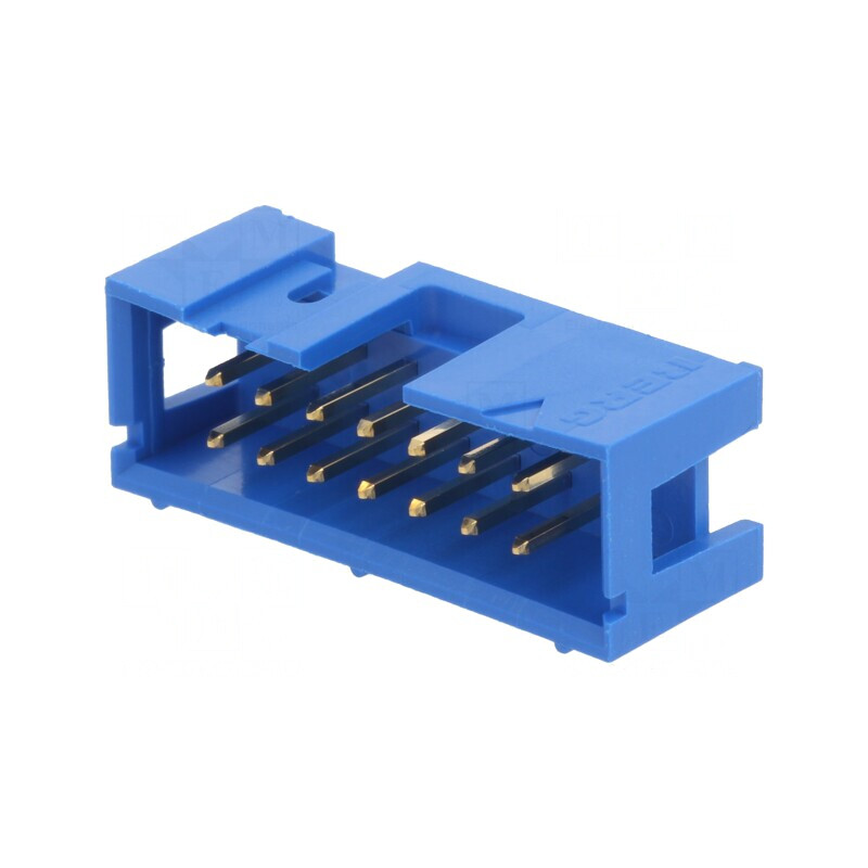 Soclu IDC Tată 14 PIN THT Aurit 2,54mm 2x7 | Electronic-mag.ro | Componente Electronice