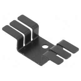 Radiator Negru Extrudat U TO202/TO220 17.7mm x 44.5mm | Electronic-mag.ro | Componente Electronice