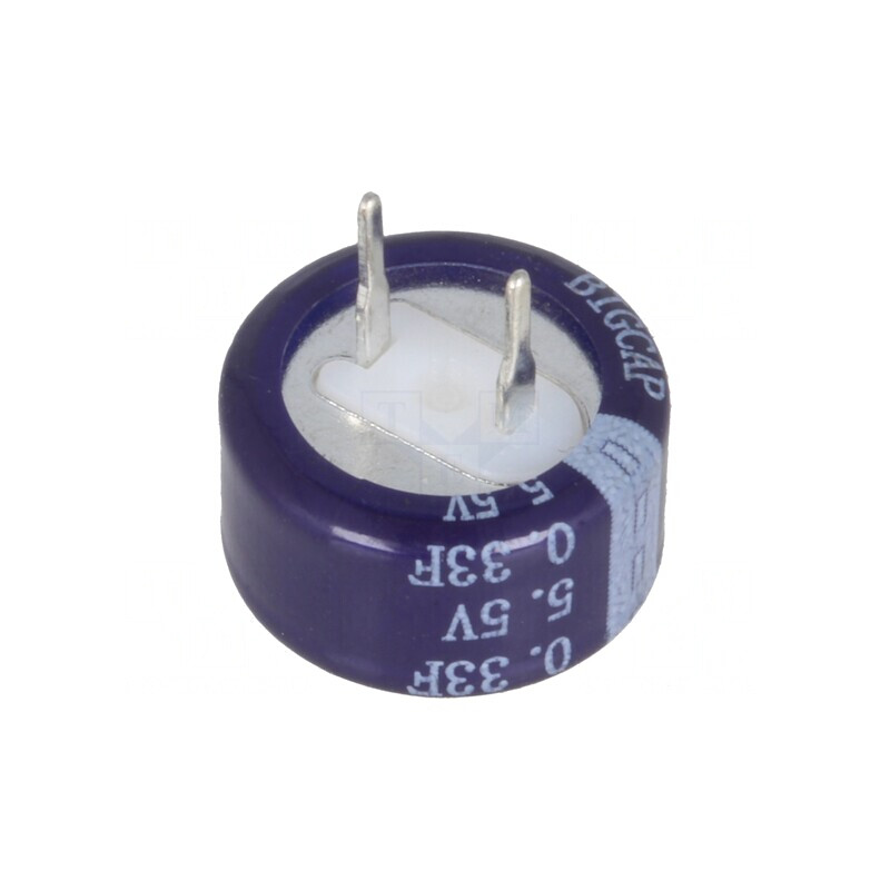 Supercondensator 0.33F 5.5V 13.5x7.3mm | Electronic-mag.ro | Componente Electronice