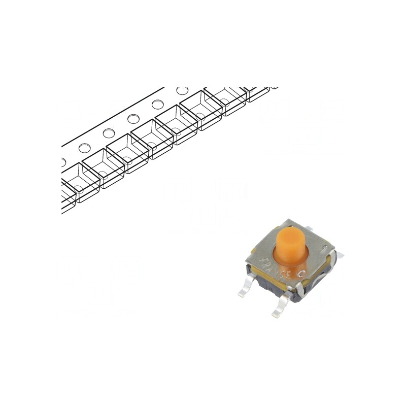 Microîntrerupător TACT SPDT 0,05A 32VDC SMT | Electronic-mag.ro | Componente Electronice