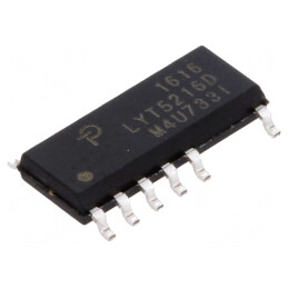 PMIC AC/DC LED Driver 90-308V 650V SO16B