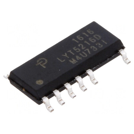PMIC AC/DC LED Driver 90-308V 650V SO16B | Electronic-mag.ro | Componente Electronice