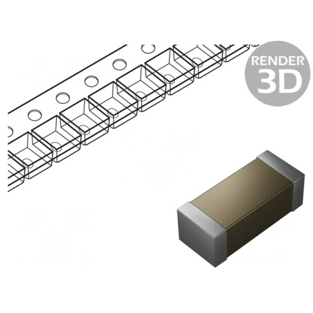 Condensator ceramic 680pF 250V SMD | Electronic-mag.ro | Componente Electronice