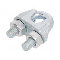 Clema de prindere cablu oțel 12mm | Electronic-mag.ro | Componente Electronice