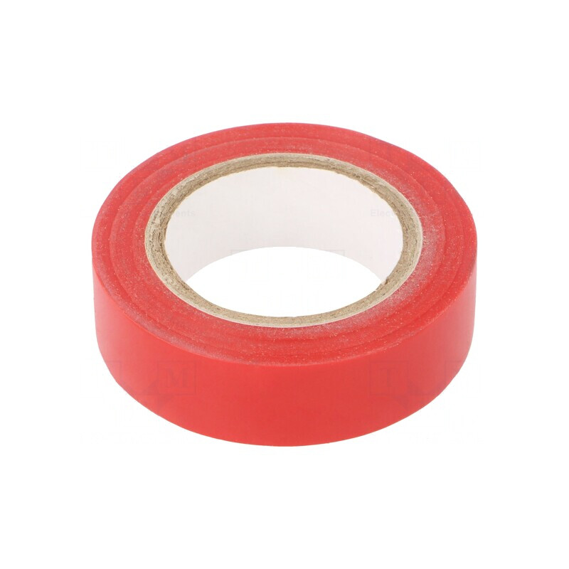 Bandă Electroizolantă Roșie 15mm x 10m | Electronic-mag.ro | Componente Electronice
