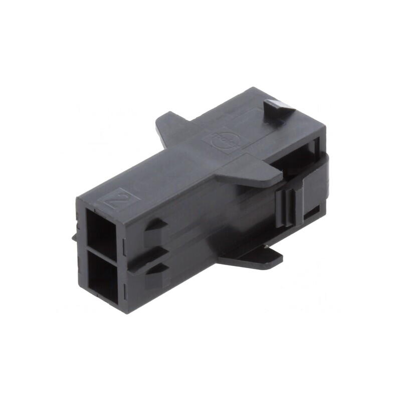 Mufă cablu-cablu tată Mega-Fit 2 pini 5,7mm 23A drept | Electronic-mag.ro | Componente Electronice
