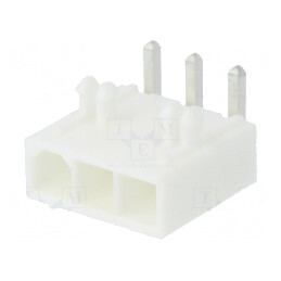 Soclu cablu-placă Mini-Fit Jr 4,2mm 3 pini THT 13A | Electronic-mag.ro | Componente Electronice