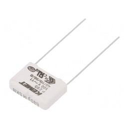 Condensator de Hârtie Y1 680pF 500VAC 15mm THT | Electronic-mag.ro | Componente Electronice