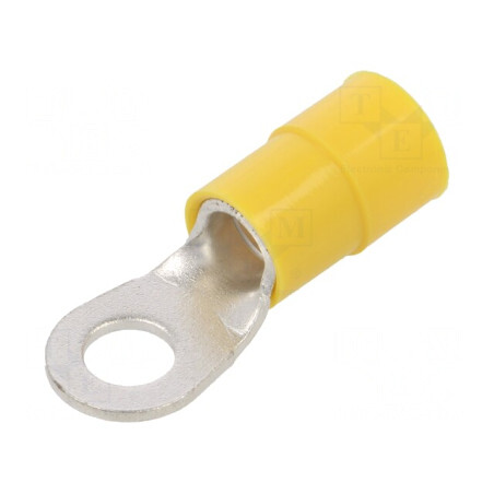 Vârf Inelar M8 8.5mm 25mm2 Cupru Izolat | Electronic-mag.ro | Componente Electronice