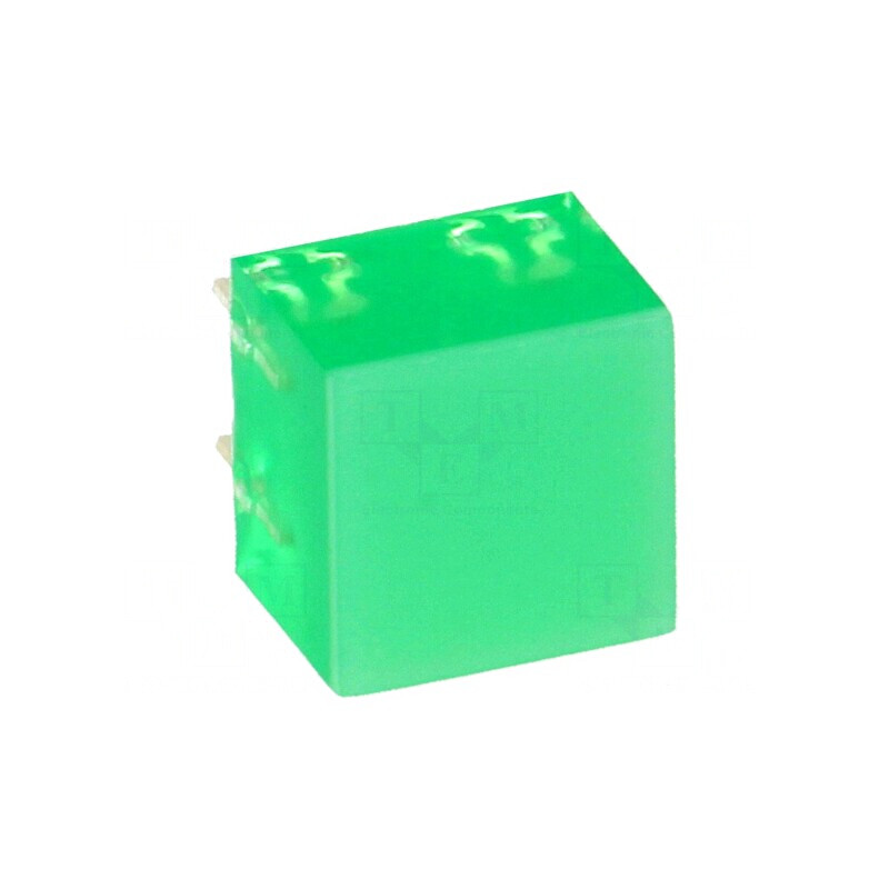 LED Afișaj Verde Difuz 568nm 5-20mcd 120° | Electronic-mag.ro | Componente Electronice