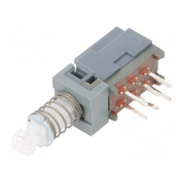 Comutator DPDT 0,1A/30VDC ON-ON