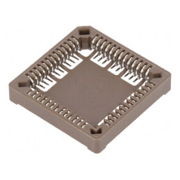 Soclu Circuite Integrate PLCC52 Bronz-Fosfor Cositorit 1A | Electronic-mag.ro | Componente Electronice