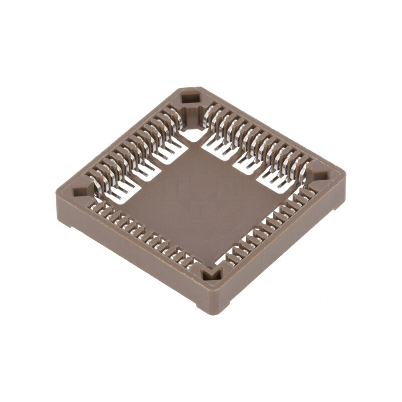 Soclu Circuite Integrate PLCC52 Bronz-Fosfor Cositorit 1A | Electronic-mag.ro | Componente Electronice