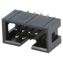 Soclu IDC Tată 8 Pin Vertical SMT 2,54mm Aurit | Electronic-mag.ro | Componente Electronice