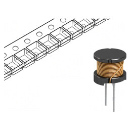 Inductor THT 560uH 1A 12.5x10.8mm