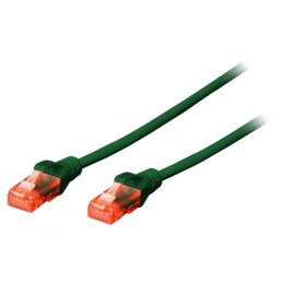 Patch Cord Ethernet Cat 5e Verde 2m | Electronic-mag.ro | Componente Electronice