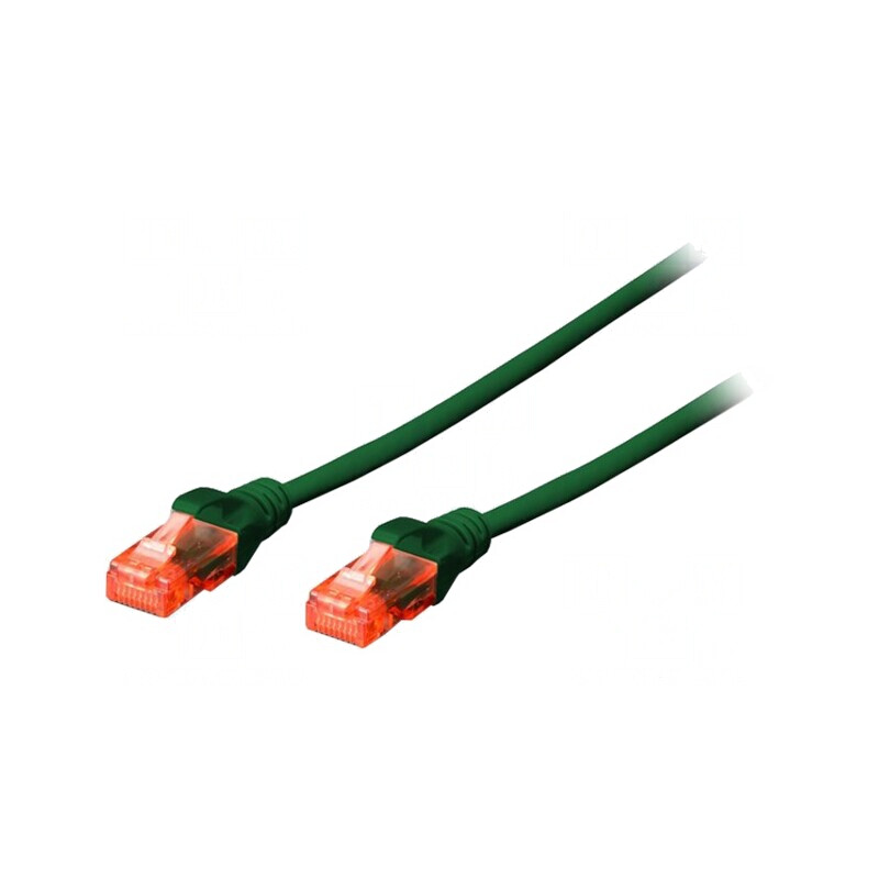 Patch Cord Ethernet Cat 5e Verde 2m | Electronic-mag.ro | Componente Electronice