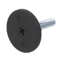 Picioruș rigid cu slot pentru șurubelniță și ax | Electronic-mag.ro | Componente Electronice