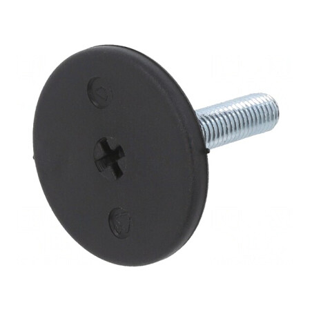 Picioruș rigid cu slot pentru șurubelniță și ax | Electronic-mag.ro | Componente Electronice