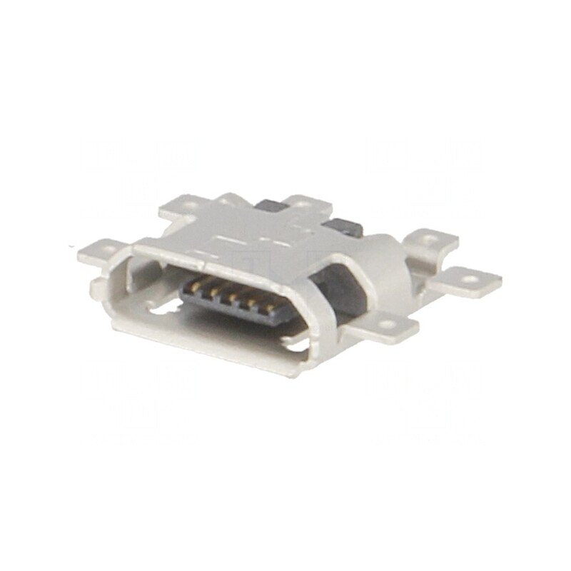Soclu USB Micro B pentru PCB SMT 5 pini USB 2.0 | Electronic-mag.ro | Componente Electronice Soclu USB Micro B pentru PCB SMT 5 pini USB 2.0 | Electronic-mag.ro | Componente Electronice