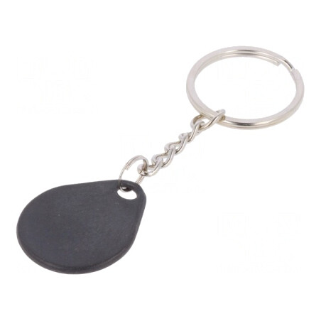 Breloc RFID Negru 125kHz | Electronic-mag.ro | Componente Electronice