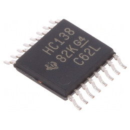 Decodor Demultiplexor Digital 3 la 8 Linii SMD TSSOP16 | Electronic-mag.ro | Componente Electronice