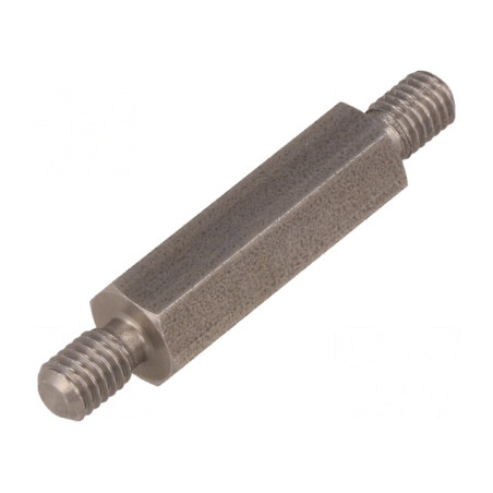 Piuliță Distanțieră Filetată 25mm M5 Hexagonală | Electronic-mag.ro | Componente Electronice