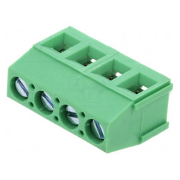 Regletă de conexiuni PCB 4 piste 16A | Electronic-mag.ro | Componente Electronice