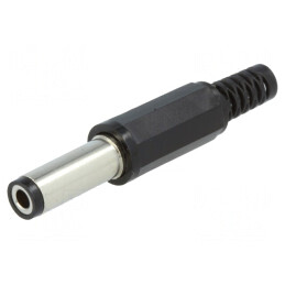 Mufă Alimentare DC Mamă 5.5x2.5mm Cu Manșon Pe Cablu | Electronic-mag.ro | Componente Electronice