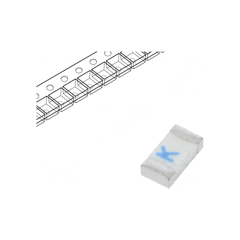 Siguranță ardere rapidă 1,5A SMD 50V