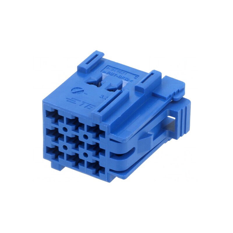 Conector Auto JPT Mamă pe Cablu 9 PIN Albastru | Electronic-mag.ro | Componente Electronice