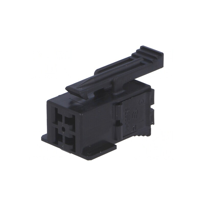 Conector Cablu-Cablu JPT Mufă Mamă 4 PIN Negru | Electronic-mag.ro | Componente Electronice