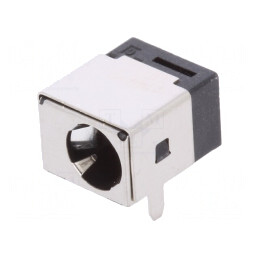 Conector Alimentare DC 5,5/2,5mm Ecranat THT