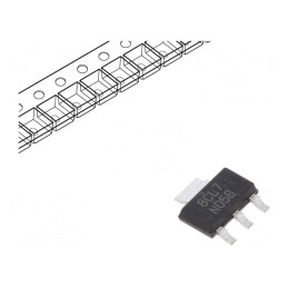 Stabilizator de Tensiune LDO 3,3V 0,8A SOT223 | Electronic-mag.ro | Componente Electronice