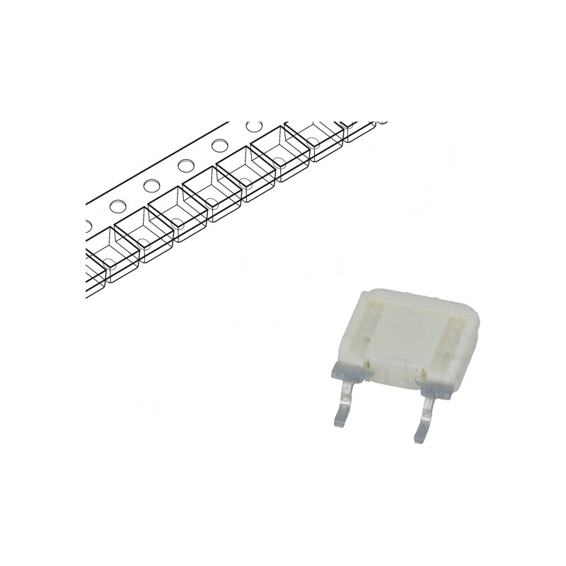 Siguranță Ardere Rapidă 3A 350VAC SMD | Electronic-mag.ro | Componente Electronice