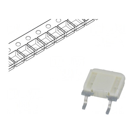 Siguranță Ardere Rapidă 3A 350VAC SMD | Electronic-mag.ro | Componente Electronice