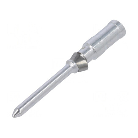 Pin tată aliaj cupru argintat 1,5mm2 10A crimpat | Electronic-mag.ro | Componente Electronice