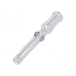 Pin mamă cupru argintat 1,5mm2 crimpat 10A | Electronic-mag.ro | Componente Electronice