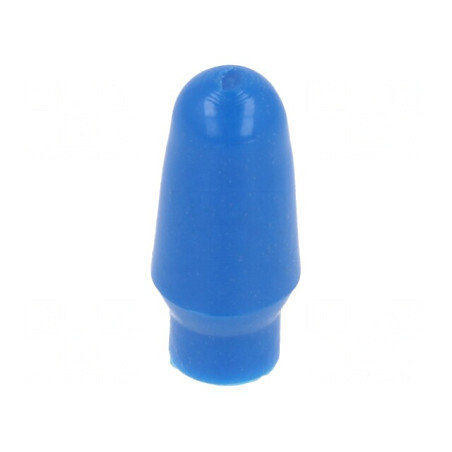 Capison împingere PVC albastru fără iluminare | Electronic-mag.ro | Componente Electronice