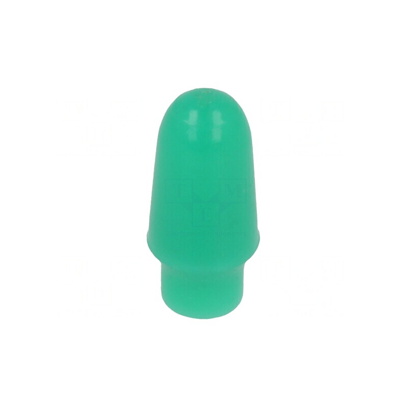 Capison de Protecție Verde din PVC fără Iluminare | Electronic-mag.ro | Componente Electronice