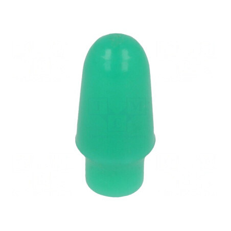 Capison de Protecție Verde din PVC fără Iluminare | Electronic-mag.ro | Componente Electronice