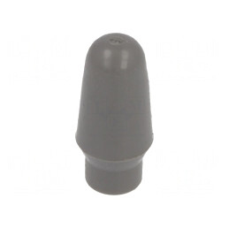 Capison cu Impingere PVC Gri fără Iluminare | Electronic-mag.ro | Componente Electronice